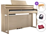 Roland HP 704 Light Oak SET Light Oak Digital Piano