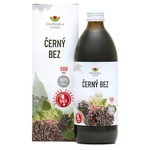 EKOMEDICA Černý bez 100% šťáva 500 ml