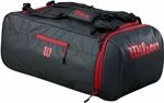 Wilson Duffle Bag Negru/Roșu Geantă de tenis