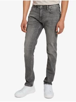 Šedé pánské slim fit džíny Tom Tailor Denim - Pánské