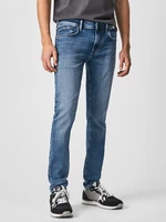 Modré pánské slim fit džíny Pepe Jeans Finsbury