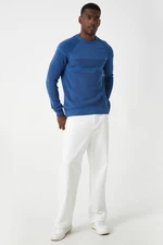 Koton Men's Blue Sweater