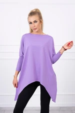 Blouse oversize purple