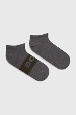 Ponožky BOSS 2-pak pánske,šedá farba,50467747