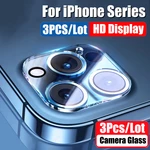 3PCS 3D Camera Protector Glass On The For iPhone 11 12 Pro 13 Max Screen Protector For iPhone X XS Max XR Camera lens Glass