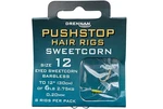 Drennan návazce Pushstop H'Rig Sweetcorn Barbless vel.8 / 8lb