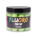 LK Baits Pop Up Fluoro Boilies Mussel 18mm 200ml