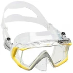 Cressi Liberty Triside Clear/Yellow Transparent UNI Masque de plongée