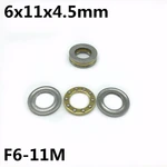 50Pcs F6-11M 6x11x4.5 mm Axial Ball Thrust Bearing plane thrust ball bearing High quality