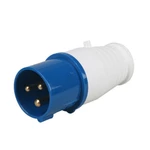 +EARTH Industrial Waterproof Plug Socket 16A 240V 2P BLUE SOCKETS & + EARTH* INDUSTRIAL IP44 MALE/FEMALE PLUGS