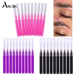 10pcs Bendable Micro Brushes Disposable Microbrush Applicators Eyelash Extensions Eyelash Glue Cleaning Brush Eyelash Oral Care