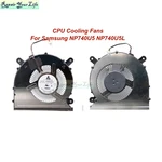 Laptop CPU Cooling Fans For Samsung NP740U5 NP740U5L NP740U5M Notebook PC FAN COOLER BA31-00165A NS85A04-16A13 5V 0.50A Genuine