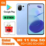 redmi Xiaomi 11 Lite 5G 8G 256G 8G 128G Global version smartphone Qualcomm Snapdragon780G 6.55inchs 64MP 20MP 2400x1080 Android