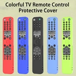 Smart TV Remote Control Cover Silicone Protective Case Shockproof Dustproof Sleeve High Toughness for Sony RMF TX600C/P/U/E