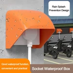 Supplies Bathroom Electric Plug Rainproof Cover Switch Protective Cover Protection Socket Outdoor Socket Waterproof Box