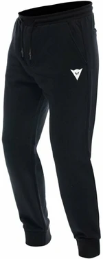 Dainese Sweatpant Logo Black/White XS Ropa de ocio para motociclistas