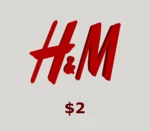 H&M $2 Gift Card US