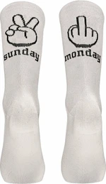 Northwave Sunday Monday Sock White XS Fahrradsocken