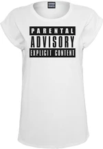 Parental Advisory Maglietta Logo White 2XL