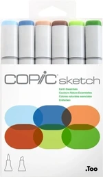 Copic Sketch Tintenpatrone Earth Essentials 6 Stck