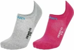 UYN Sneaker 4.0 2-Pairs Light Grey Mel/Pink 41-42 Chaussettes de fitness