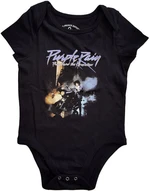 Prince T-Shirt Purple Rain Kids Black 2 Years