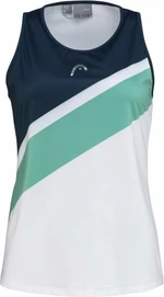 Head Performance Tank Top Women Print/Nile Green L Koszulka tenisowa