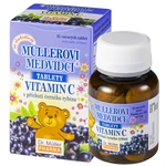 Dr. Müller Müllerovi medvídci s vitaminem C  černý rybíz 45 tablet