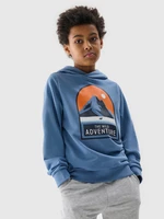 Boys' 4F Hoodie - Blue