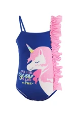 Denokids Girl's Frilly Unicorn Swimsuit