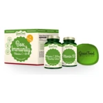 GREENFOOD NUTRITION Box Immunity vitamín D3 60 kapsúl a vitamín C500 60 kapsúl + PILLBOX