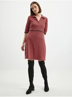 Orsay Pink-Red Women Patterned Dress - Women