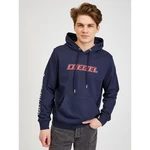 Dark Blue Men's Sweatshirt Diesel - Men