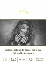 Smiltainis Bristol Sketch Pad Skicár A3 308 g