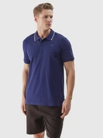 Pánske regular polo tričko - tmavomodré