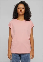 Women's Extended Shoulder Tee T-Shirt - Pink