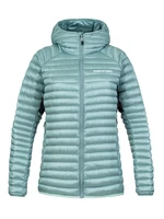 Women's down jacket Hannah MANTIS HOODY wasabi/asphalt