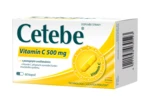 CETEBE ® Vitamin C 500 mg s postupným uvolňováním 60 kapslí