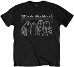 Black Sabbath Tričko Greyscale Group Unisex Black M