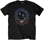 Grateful Dead T-shirt Space Your Face & Logo Unisex Black S