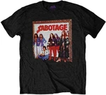 Black Sabbath Camiseta de manga corta Sabotage Unisex Black L