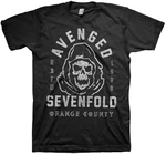 Avenged Sevenfold Camiseta de manga corta So Grim Orange County Unisex Black L