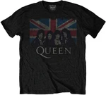 Queen Ing Vintage Union Jack Unisex Black L