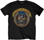 Guns N' Roses T-Shirt Skull Circle Unisex Black L