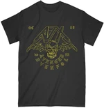 Avenged Sevenfold T-Shirt Webbed Wings Unisex Black XL