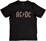 AC/DC Tricou Logo Hi-Build Unisex Black XL