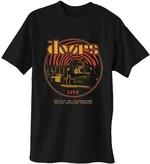 The Doors Tričko 68 Retro Circle Unisex Black M