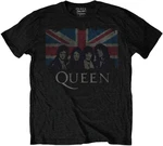 Queen Koszulka Vintage Union Jack Unisex Black XL