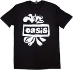 Oasis Tricou Logo Splat Unisex Black L