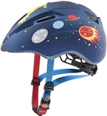 UVEX Kid 2 CC Blue Rocket Matt 46-52 Casco da ciclismo per bambini